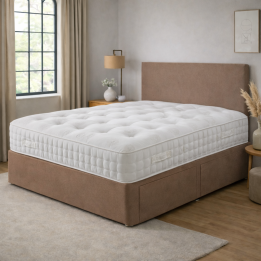 Mayfair 6800 Pocket Hand Stitched Natural Filling - Divan Bed Set