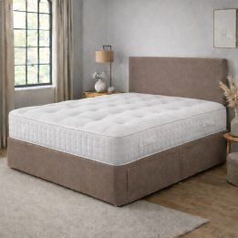 Contract Hotel Crib 5 Coil Sprung Divan Bed Set