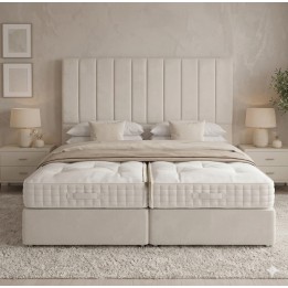Mayfair 6800 Pocket Hand Stitched Natural Filling - 6'6 Length Zip And Link Divan Bed Sets
