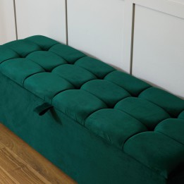 Cube Ottoman Blanket Storage Box