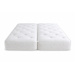 Contract Dual Season Memory Foam Sprung Mattress - Zip And Link
