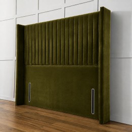 Luxury Oliver Winged Upholstered Headboard