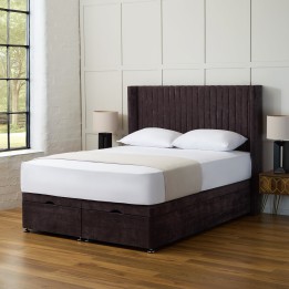 Contract Oliver Winged Ottoman Divan Bed Set